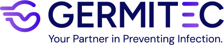 Logo Germitec & tagline_horizontal blue & purple