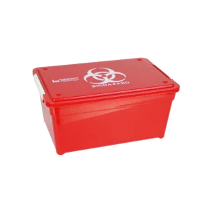 SST-105 RL_RED SST SYSTEM WITH PLASTIC LATCH - 10.75L X 7.375W X 5H IN